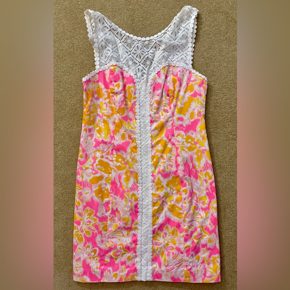 Lilly Pulitzer Sofia Shift size 6
Kir Royal Pink OOH LA LA